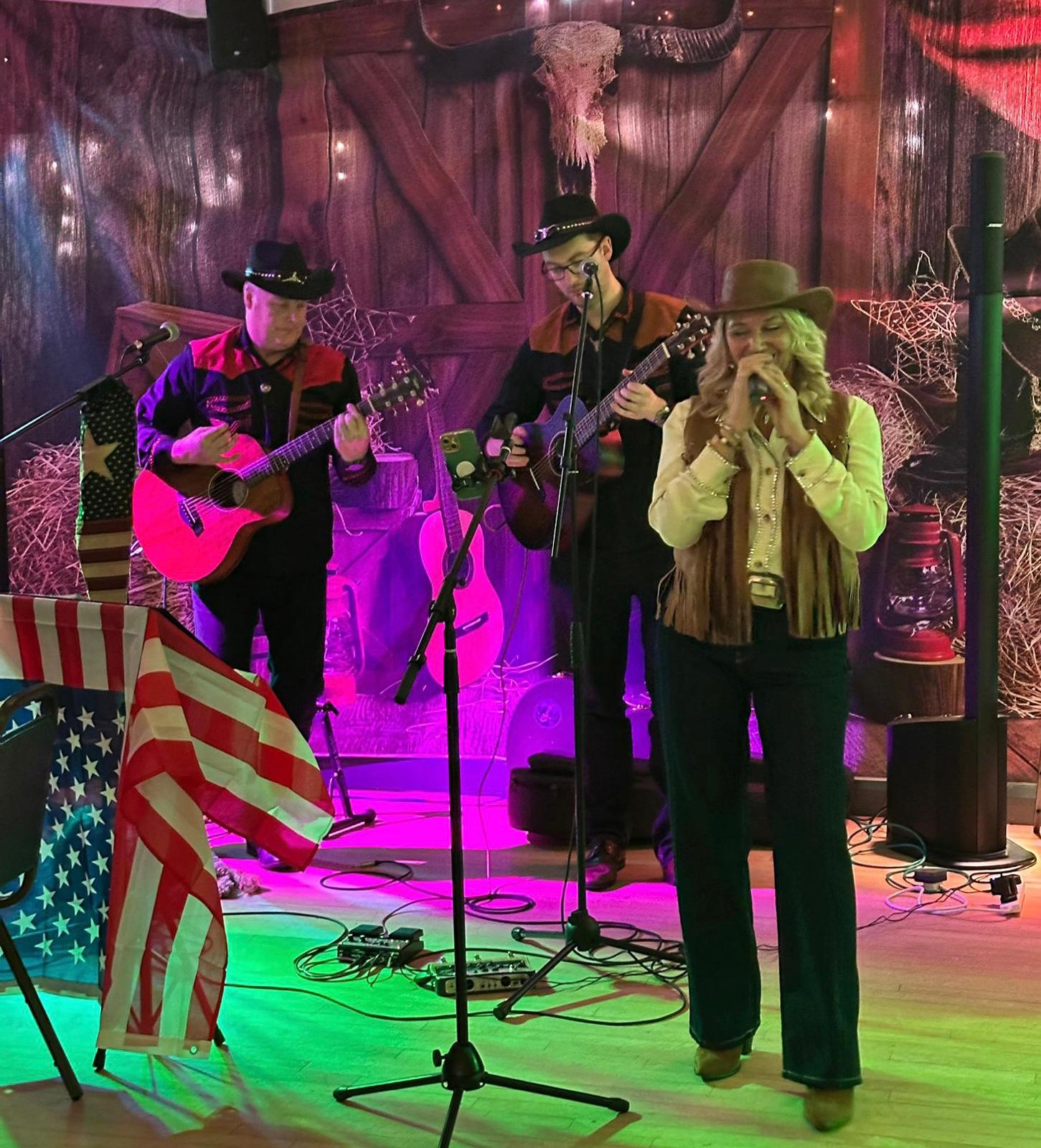 The Country Club performing live acoustic country music